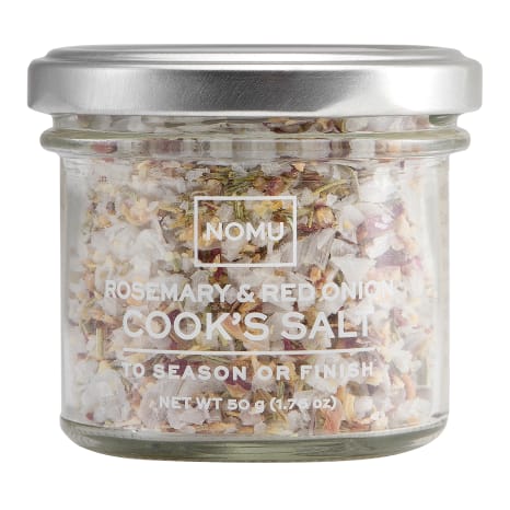 Image of NOMU Rosemary and Red Onion Cook's Salt, 50g