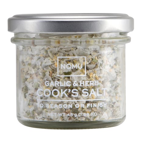 Image of NOMU Garlic and Herb Cook's Salt, 45g