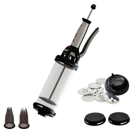 Image of De Buyer Le Tube Pastry Syringe & Cookie Press Kit