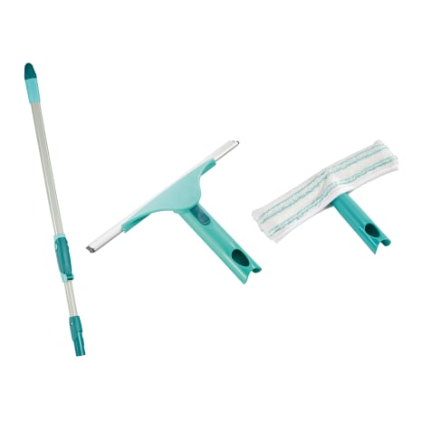Image of Leifheit Easy-Click Window Cleaning Set