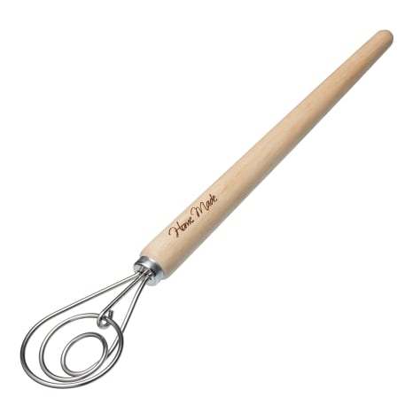 Image of KitchenCraft Home Made Traditional Danish Dough Whisk