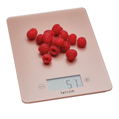 Image of Taylor Pro Glass Digital Kitchen Scale, 5kg