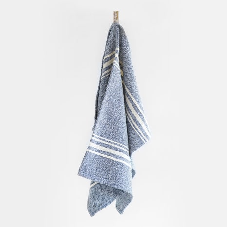Image of Barrydale Hand Weavers Small Contemporary Variegated Striped Towel