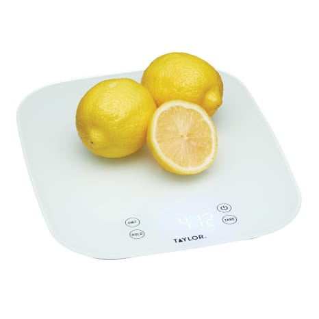 Image of Taylor Pro Large Capacity Waterproof Digital Kitchen Scale, 14kg