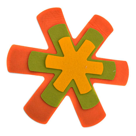 Image of Papillon Colourful Pot & Pan Protectors, Set of 3