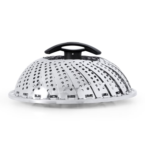 Image of OXO Good Grips Stainless Steel Steamer Basket with Extendable Handle