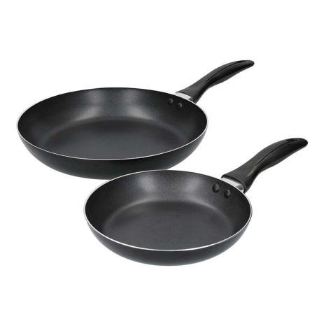 Image of KitchenCraft Non-Stick Induction Frying Pans, Set of 2