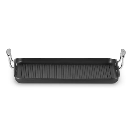 Image of Le Creuset Toughened Non-Stick Rectangular Grill, 35cm