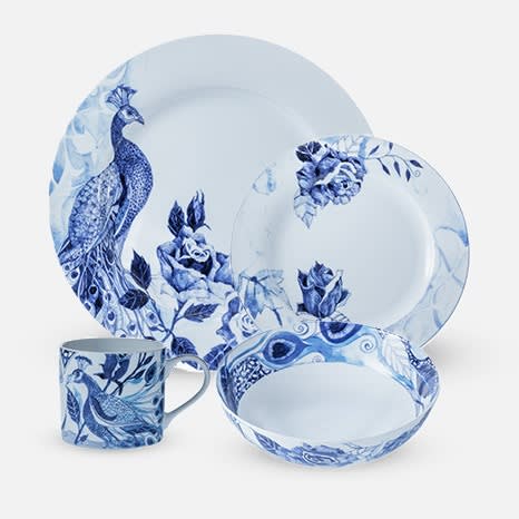 Image of Peacock Sapphire Garden