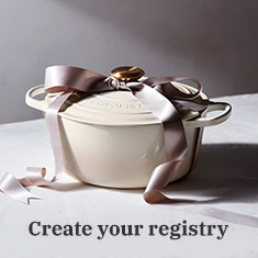 Create your wedding registry