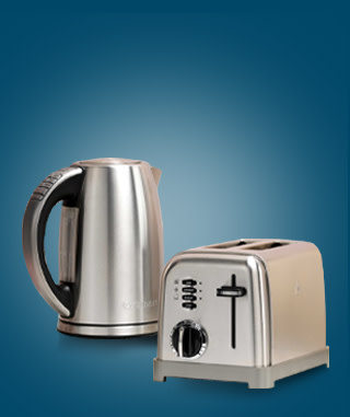 Perfectly paired Kettles & Toasters