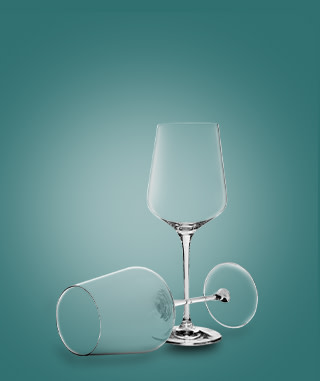 Clink-ready Glassware