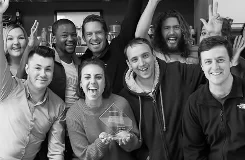 The Yuppiechef Team with our Best Emplyer 2017 Award