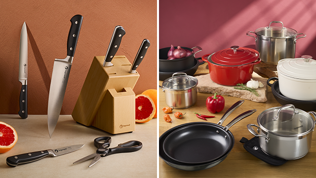Go-to cookware and knives