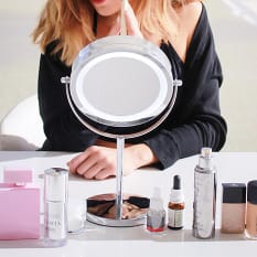 Beurer BS 55 Deluxe Illuminated Standing Cosmetics Mirror