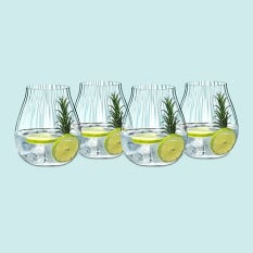 Riedel O Optical O Stemless Gin & Tonic Glasses, Set of 4