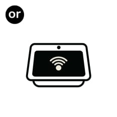 Or start with a hub or smart display