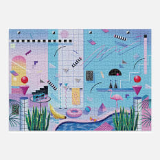 Cloudberries Poolside Jigsaw Puzzle, 1000-Piece