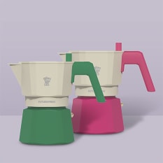 Pezzetti Future Express Moka Pot, 6 Cups