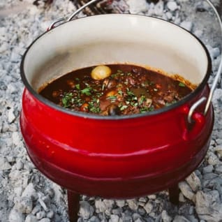 Indulge in the richness of Porter Oxtail Potjie