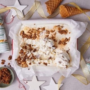Sarah Graham's 3-ingredient Christmas pudding ice cream