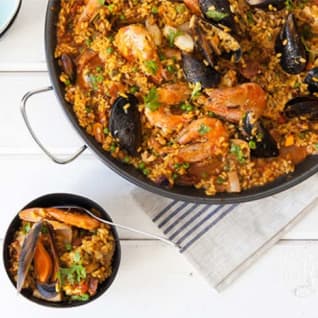 Spanish Seafood Paella Recipe