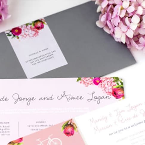 Wedding invitation design