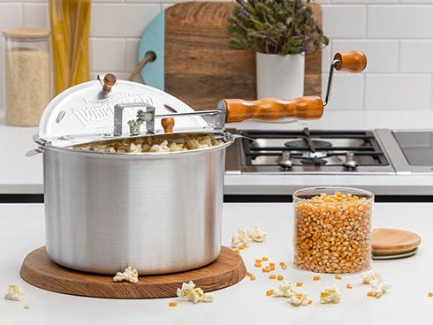 Whirley Pop Stovetop Popper 🎬