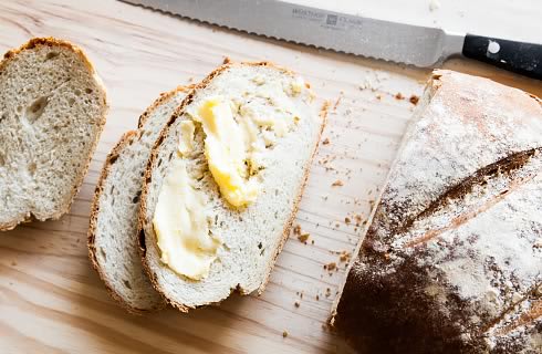 Bread baking tools and ingredients 🥖
