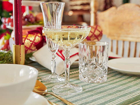 Glassware with a touch of luxe!
