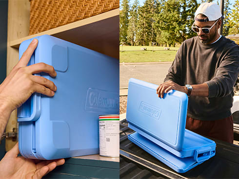 Coleman Snap and Go Collapsible Hard Cooler Box, 52L