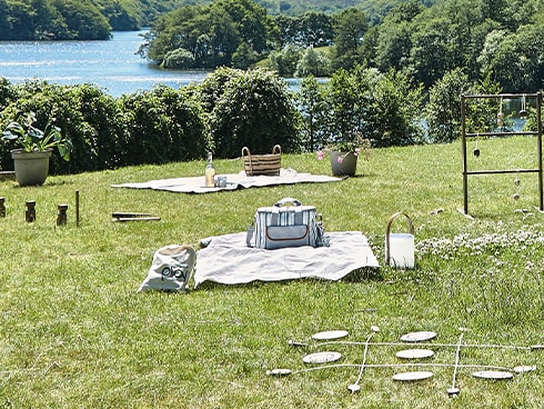 Let the classic lawn games begin! 