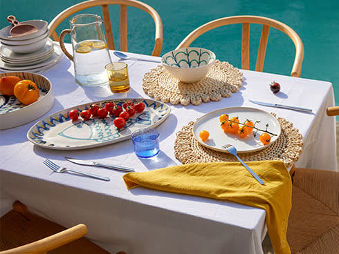 A splash of summer on the table 🌊