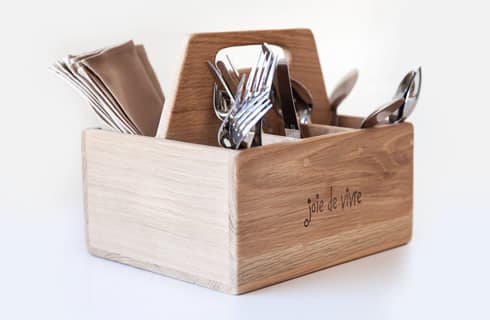 Joie de Vivre Cutlery Box