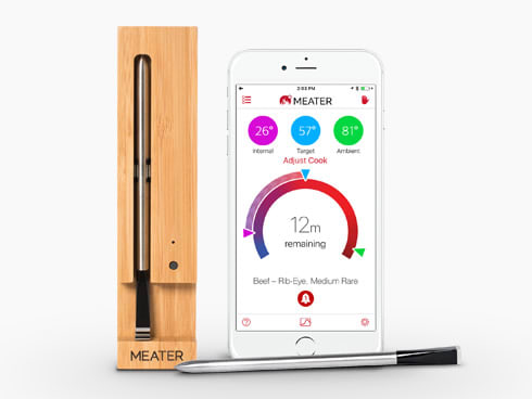 Meater® wireless, smart meat thermometers