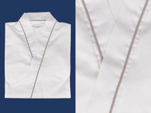 Egyptian Cotton Satin Stitch Bathrobe