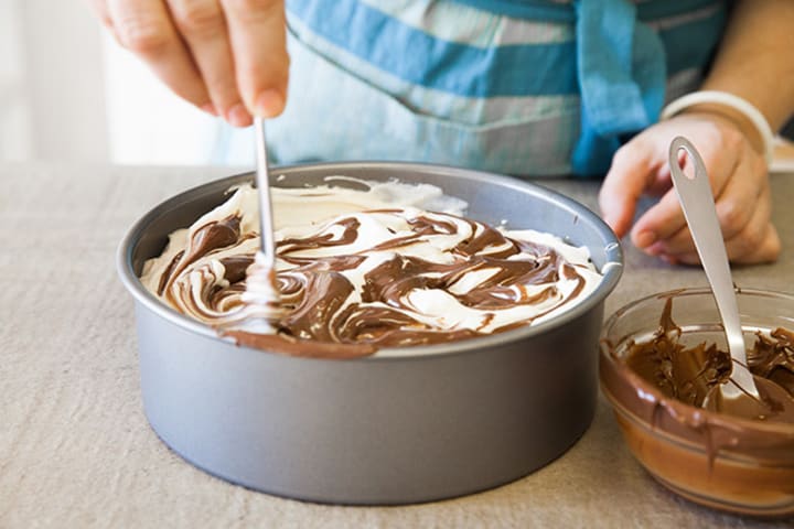 Nutella topping mix