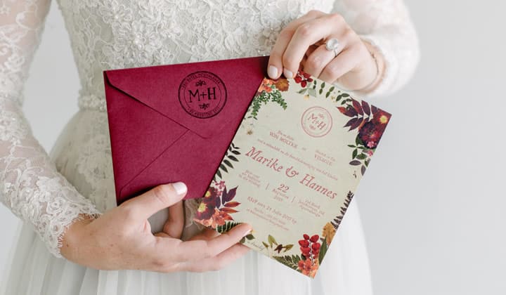 Wedding Invitation Design by White Kite Studio