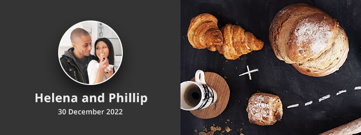 Example of what a Yuppiechef wedding registry might look like