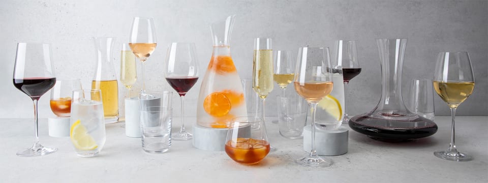 Banner image of Crystal glassware we're proud to call our own