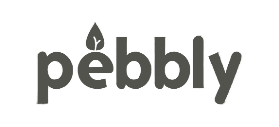 Pebbly logo