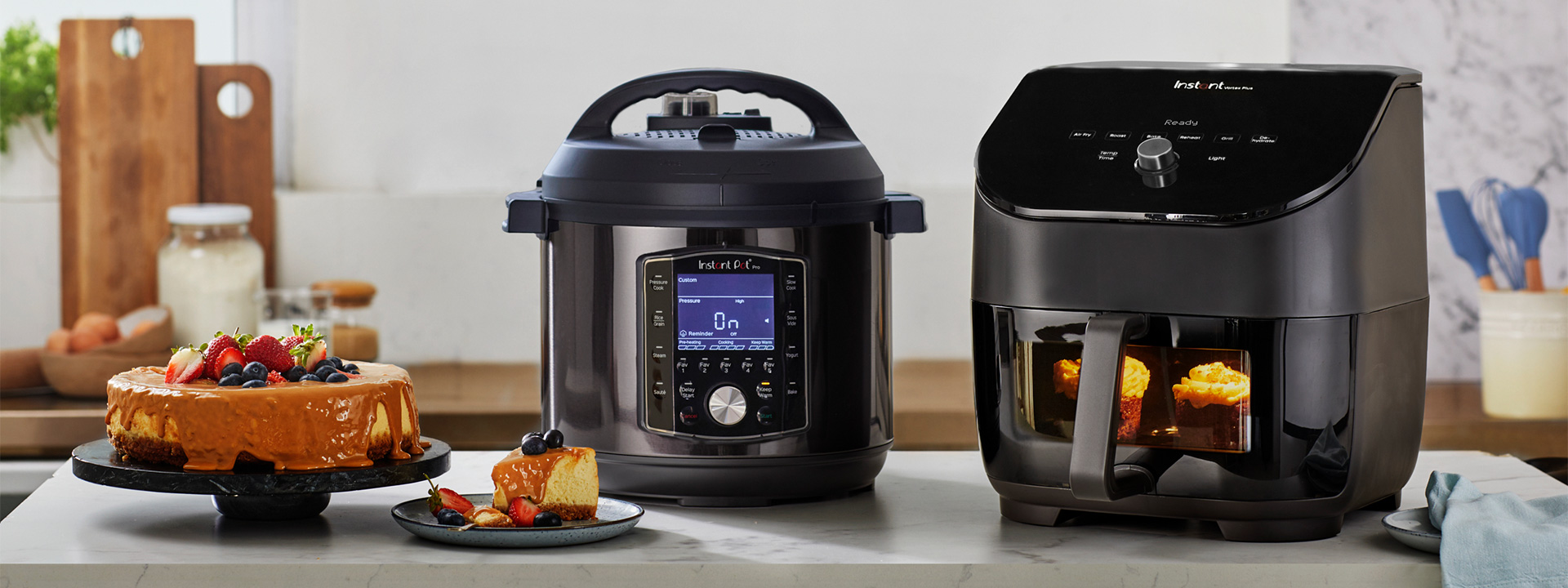 Buy the Instant Pot® smart cooker and Instant Vortex® airfryer