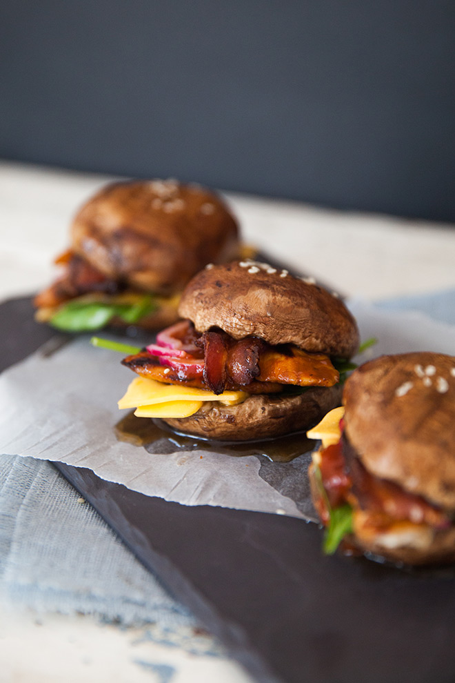 mushroom-and-chicken-sliders