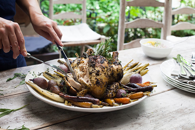 The Easiest Of Christmas Mains Scarborough Fair Chicken