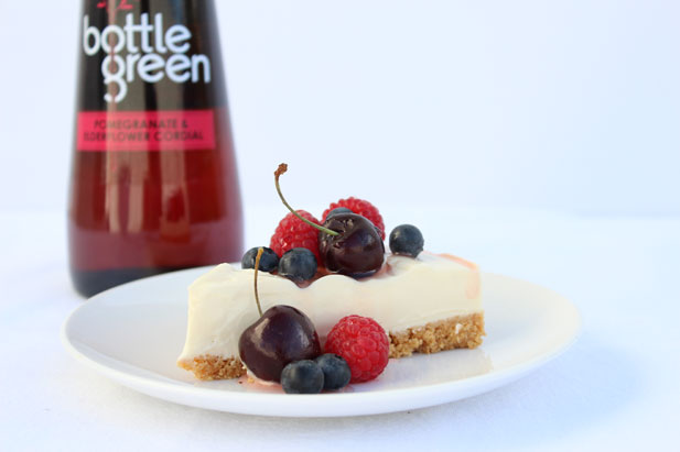 Fridge cheesecake recipe with cordial