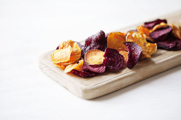 Mandoline's make easy veggie chips