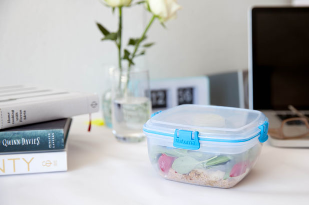 Work lunch in Sistema food containers