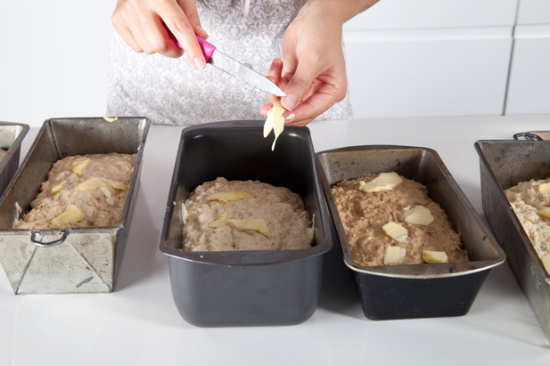 beer bread batters look different depending on the brew