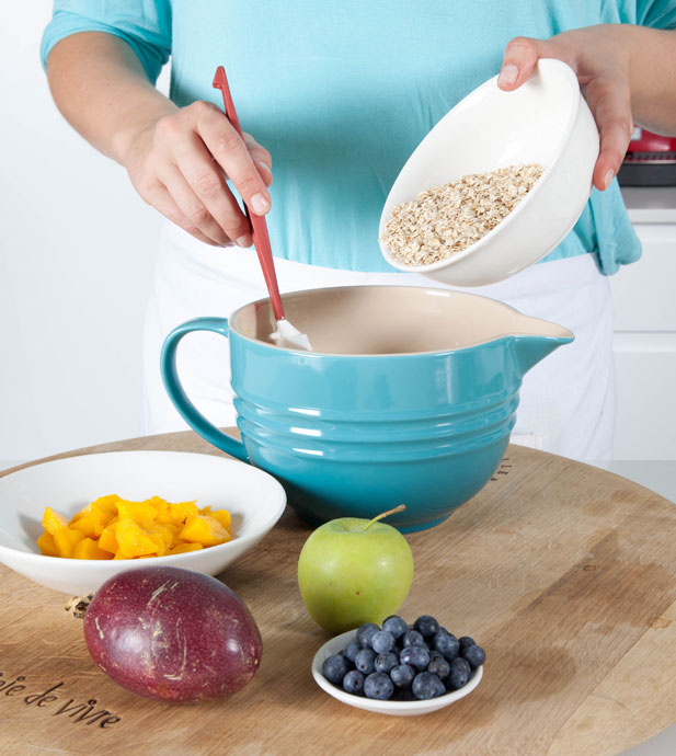 how to make Bircher muesli