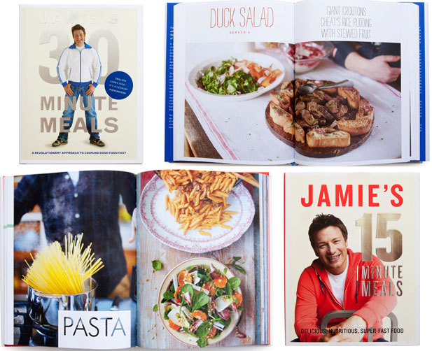 Jamie Oliver cook books